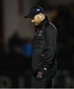 21 April 2023; Dundalk head coach Stephen O'Donnell after the SSE Airtricity Men's Premier Division match between Shelbourne and Dundalk at Tolka Park in Dublin. Photo by David Fitzgerald/Sportsfile
