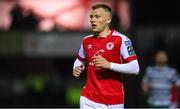 21 April 2023; Jamie Lennon of St Patrick's Athletic during the SSE Airtricity Men's Premier Division match between St Patrick's Athletic and Shamrock Rovers at Richmond Park in Dublin. Photo by Seb Daly/Sportsfile