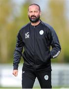 21 April 2023; Finn Harps manager Dave Rogers before the SSE Airtricity Men's First Division match between Wexford and Finn Harps at Ferrycarrig Park in Wexford. Photo by Michael P Ryan/Sportsfile