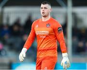 21 April 2023; Wexford goalkeeper Charlie Heffernan during the SSE Airtricity Men's First Division match between Wexford and Finn Harps at Ferrycarrig Park in Wexford. Photo by Michael P Ryan/Sportsfile