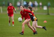 22 April 2023; Action between Ballymore, Longford, and Whitehall Colmchille, Dublin, during the 2023 ZuCar Gaelic4Teens Festival Day at the GAA National Games Development Centre in Abbotstown, Dublin. Photo by Ben McShane/Sportsfile