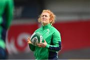 22 April 2023; Niamh O'Dowd of Ireland before the TikTok Women's Six Nations Rugby Championship match between Ireland and England at Musgrave Park in Cork. Photo by Eóin Noonan/Sportsfile