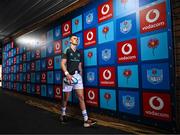 22 April 2023; Sam Prendergast of Leinster before the United Rugby Championship match between Vodacom Bulls and Leinster at Loftus Versfeld Stadium in Pretoria, South Africa. Photo by Harry Murphy/Sportsfile