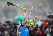 22 April 2023; Ronan Hayes of Dublin in action against Ryan McGarry of Antrim during the Leinster GAA Hurling Senior Championship Round 1 match between Antrim and Dublin at Corrigan Park in Belfast. Photo by Ramsey Cardy/Sportsfile