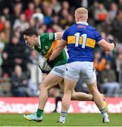 22 April 2023; Paudie Clifford of Kerry in action against Teddy Doyle of Tipperary during the Munster GAA Football Senior Championship Semi-Final match between Kerry and Tipperary at Fitzgerald Stadium in Killarney, Kerry. Photo by Brendan Moran/Sportsfile