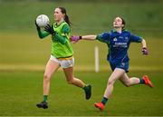 22 April 2023; Action between St Joseph's, Leitrim, and Kill, Kildare, during the 2023 ZuCar Gaelic4Teens Festival Day at the GAA National Games Development Centre in Abbotstown, Dublin. Photo by Ben McShane/Sportsfile