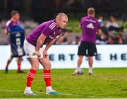22 April 2023; Keith Earls of Munster before the United Rugby Championship match between Cell C Sharks and Munster at Hollywoodbets Kings Park Stadium in Durban, South Africa. Photo by Darren Stewart/Sportsfile