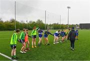 22 April 2023; Participants during the 2023 ZuCar Gaelic4Teens Festival Day at the GAA National Games Development Centre in Abbotstown, Dublin. Photo by Ben McShane/Sportsfile