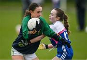 22 April 2023; Action between Kill, Kildare, and Killavullen, Cork, during the 2023 ZuCar Gaelic4Teens Festival Day at the GAA National Games Development Centre in Abbotstown, Dublin. Photo by Ben McShane/Sportsfile