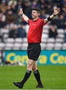 22 April 2023; Referee Sean Stack during the Leinster GAA Hurling Senior Championship Round 1 match between Galway and Wexford at Pearse Stadium in Galway. Photo by Seb Daly/Sportsfile