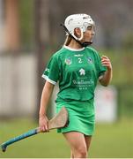 22 April 2023; Amy Mullins of Limerick during the Electric Ireland Camogie Minor A Shield Semi-Final match between Clare and Limerick at St Marys Hurling & Camogie Club in Clonmel, Tipperary. Photo by Michael P Ryan/Sportsfile