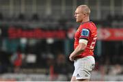 22 April 2023; Keith Earls of Munster during the United Rugby Championship match between Cell C Sharks and Munster at Hollywoodbets Kings Park Stadium in Durban, South Africa. Photo by Darren Stewart/Sportsfile