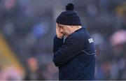 22 April 2023; Cavan manager Mickey Graham during the closing stages of the Ulster GAA Football Senior Championship quarter-final match between Cavan and Armagh at Kingspan Breffni in Cavan. Photo by Stephen McCarthy/Sportsfile