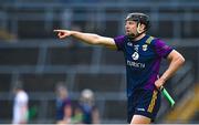 22 April 2023; Liam Óg McGovern of Wexford during the Leinster GAA Hurling Senior Championship Round 1 match between Galway and Wexford at Pearse Stadium in Galway. Photo by Seb Daly/Sportsfile
