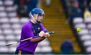 22 April 2023; Wexford goalkeeper James Lawlor during the Leinster GAA Hurling Senior Championship Round 1 match between Galway and Wexford at Pearse Stadium in Galway. Photo by Seb Daly/Sportsfile
