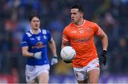 22 April 2023; Stefan Campbell of Armagh during the Ulster GAA Football Senior Championship quarter-final match between Cavan and Armagh at Kingspan Breffni in Cavan. Photo by Stephen McCarthy/Sportsfile