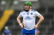 22 April 2023; Conor Flynn of Monaghan during the Lory Meagher Cup Round 2 match between Cavan and Monaghan at Kingspan Breffni in Cavan. Photo by Stephen McCarthy/Sportsfile