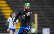 22 April 2023; Monaghan goalkeeper Hugh Byrne during the Lory Meagher Cup Round 2 match between Cavan and Monaghan at Kingspan Breffni in Cavan. Photo by Stephen McCarthy/Sportsfile