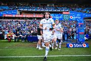 22 April 2023; Alex Soroka of Leinster runs out before the United Rugby Championship match between Vodacom Bulls and Leinster at Loftus Versfeld Stadium in Pretoria, South Africa. Photo by Harry Murphy/Sportsfile