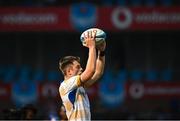 22 April 2023; Lee Barron of Leinster during the United Rugby Championship match between Vodacom Bulls and Leinster at Loftus Versfeld Stadium in Pretoria, South Africa. Photo by Harry Murphy/Sportsfile