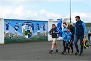 23 April 2023; Dublin supporters arrive before the Leinster GAA Football Senior Championship Quarter-Final match between Laois and Dublin at Laois Hire O'Moore Park in Portlaoise, Laois. Photo by Brendan Moran/Sportsfile