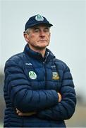 23 April 2023; Meath manager Colm O’Rourke during the Leinster GAA Football Senior Championship Quarter-Final match between Offaly and Meath at Glenisk O'Connor Park in Tullamore, Offaly. Photo by Eóin Noonan/Sportsfile