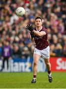 23 April 2023; Ian Burke of Galway during the Connacht GAA Football Senior Championship Semi-Final match between Roscommon and Galway at Dr Hyde Park in Roscommon. Photo by Seb Daly/Sportsfile