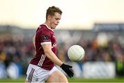 23 April 2023; Johnny McGrath of Galway during the Connacht GAA Football Senior Championship Semi-Final match between Roscommon and Galway at Dr Hyde Park in Roscommon. Photo by Seb Daly/Sportsfile