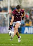 23 April 2023; Shane Walsh of Galway during the Connacht GAA Football Senior Championship Semi-Final match between Roscommon and Galway at Dr Hyde Park in Roscommon. Photo by Seb Daly/Sportsfile