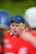 23 April 2023; Cork manager Jerry Wallace  before the Electric Ireland Camogie Minor A Semi-Final match between Cork and Galway at McDonagh Park in Nenagh, Tipperary. Photo by Stephen Marken/Sportsfile