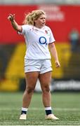 22 April 2023; Connie Powell of England during the TikTok Women's Six Nations Rugby Championship match between Ireland and England at Musgrave Park in Cork. Photo by Eóin Noonan/Sportsfile