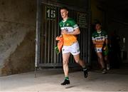 23 April 2023; Peter Cunningham of Offaly before the Leinster GAA Football Senior Championship Quarter-Final match between Offaly and Meath at Glenisk O'Connor Park in Tullamore, Offaly. Photo by Eóin Noonan/Sportsfile