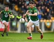 23 April 2023; Michael Flood of Meath during the Leinster GAA Football Senior Championship Quarter-Final match between Offaly and Meath at Glenisk O'Connor Park in Tullamore, Offaly. Photo by Eóin Noonan/Sportsfile