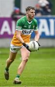 23 April 2023; Cian Donohoe of Offaly during the Leinster GAA Football Senior Championship Quarter-Final match between Offaly and Meath at Glenisk O'Connor Park in Tullamore, Offaly. Photo by Eóin Noonan/Sportsfile
