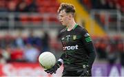 23 April 2023; Donegal goalkeeper Padraig Mac Giolla Bhride during the Ulster GAA Football Minor Championship Group A match between Down and Donegal at Pairc Esler in Newry, Down. Photo by Ramsey Cardy/Sportsfile
