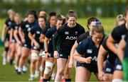 25 April 2023; Lauren Delany during a Ireland Women's Rugby squad training session at IRFU High Performance Centre at the Sport Ireland Campus in Dublin. Photo by Ramsey Cardy/Sportsfile