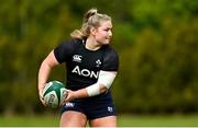 25 April 2023; Sadhbh McGrath during a Ireland Women's Rugby squad training session at IRFU High Performance Centre at the Sport Ireland Campus in Dublin. Photo by Ramsey Cardy/Sportsfile