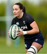 25 April 2023; Nichola Fryday during a Ireland Women's Rugby squad training session at IRFU High Performance Centre at the Sport Ireland Campus in Dublin. Photo by Ramsey Cardy/Sportsfile