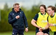 25 April 2023; Senior Coach John McKee during a Ireland Women's Rugby squad training session at IRFU High Performance Centre at the Sport Ireland Campus in Dublin. Photo by Ramsey Cardy/Sportsfile