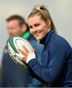 25 April 2023; Aoife Doyle during a Ireland Women's Rugby squad training session at IRFU High Performance Centre at the Sport Ireland Campus in Dublin. Photo by Ramsey Cardy/Sportsfile