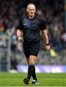 22 April 2023; Referee Conor Lane during the Munster GAA Football Senior Championship Semi-Final match between Kerry and Tipperary at Fitzgerald Stadium in Killarney, Kerry. Photo by Brendan Moran/Sportsfile