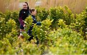 25 April 2023; Nicole Cronin, right, and Nichola Fryday during a Ireland Women's Rugby squad training session at IRFU High Performance Centre at the Sport Ireland Campus in Dublin. Photo by Ramsey Cardy/Sportsfile