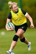 25 April 2023; Vicky Irwin during a Ireland Women's Rugby squad training session at IRFU High Performance Centre at the Sport Ireland Campus in Dublin. Photo by Ramsey Cardy/Sportsfile