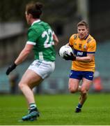 22 April 2023; Padraic Collins of Clare during the Munster GAA Football Senior Championship Semi-Final match between Limerick and Clare at TUS Gaelic Grounds in Limerick. Photo by Tom Beary/Sportsfile