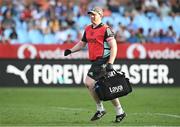 22 April 2023; Leinster lead academy physiotherapist Darren Hickey during the United Rugby Championship match between Vodacom Bulls and Leinster at Loftus Versfeld Stadium in Pretoria, South Africa. Photo by Harry Murphy/Sportsfile