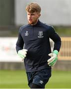 24 April 2023; Waterford goalkeeper Thomas Donaghy before the SSE Airtricity Men's First Division match between Treaty United and Waterford at Markets Field in Limerick. Photo by Michael P Ryan/Sportsfile