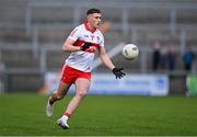26 April 2023; Jody McDermott of Derry during the 2023 EirGrid Ulster U20 Football Championship Final match between Derry and Down at BOX-IT Athletic Grounds in Armagh. Photo by Ben McShane/Sportsfile