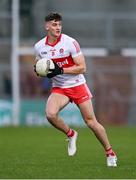 26 April 2023; Dan Higgins of Derry during the 2023 EirGrid Ulster U20 Football Championship Final match between Derry and Down at BOX-IT Athletic Grounds in Armagh. Photo by Ben McShane/Sportsfile