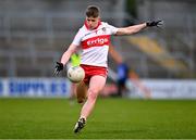 26 April 2023; Ruairi Forbes of Derry during the 2023 EirGrid Ulster U20 Football Championship Final match between Derry and Down at BOX-IT Athletic Grounds in Armagh. Photo by Ben McShane/Sportsfile