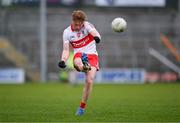 26 April 2023; Niall O'Donnell of Derry during the 2023 EirGrid Ulster U20 Football Championship Final match between Derry and Down at BOX-IT Athletic Grounds in Armagh. Photo by Ben McShane/Sportsfile